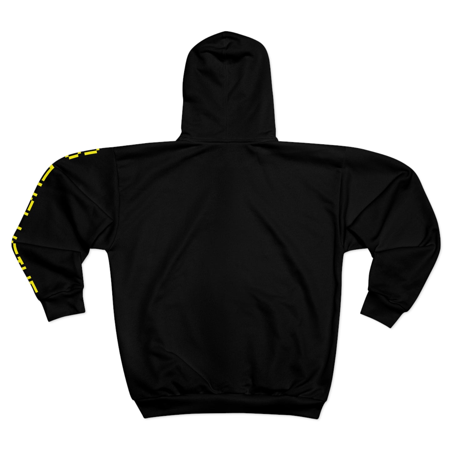 So Exclusive Black Unisex Zip Hoodie- Gamer Font