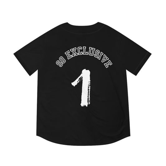 So Exclusive Baseball Jersey (Black)